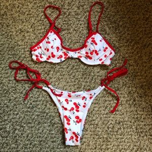 Shein Cherry Bikini